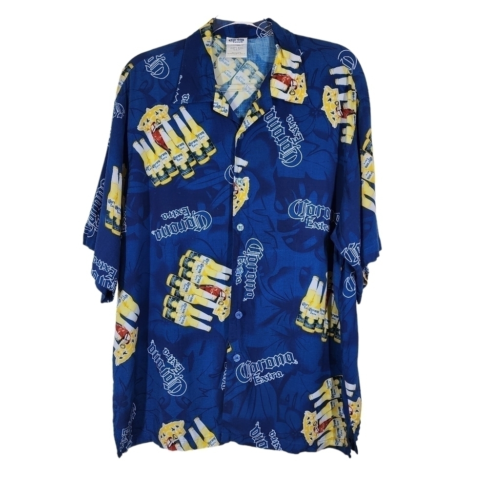 CORONA EXTRA BUTTON FRONT SHIRT